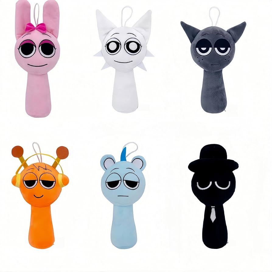 Amazon.co.jp: スプランキー ぬいぐるみ セット - 20cm Sprunky